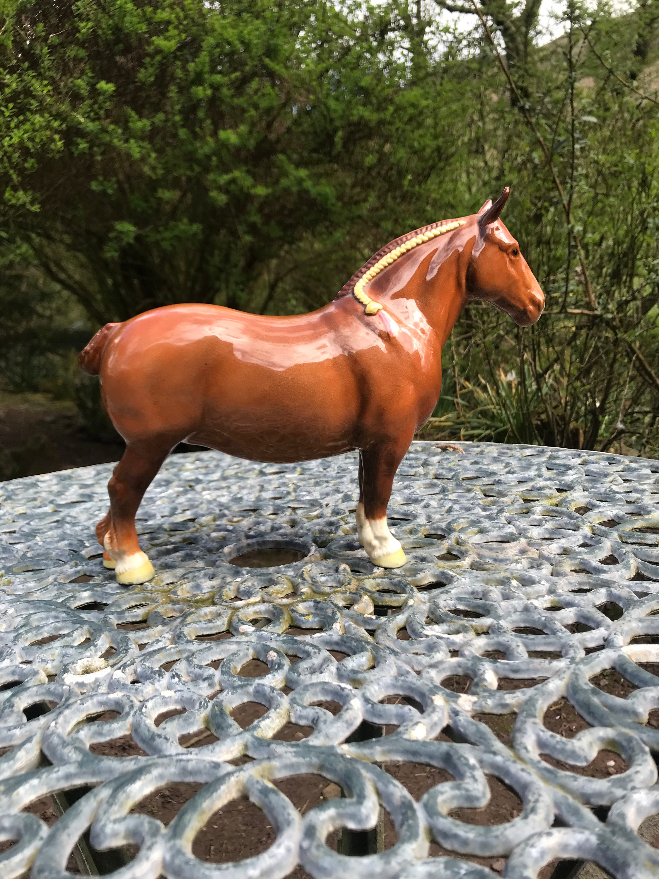 Rare Beswick Model Nos 1359 Suffolk Punch Champion