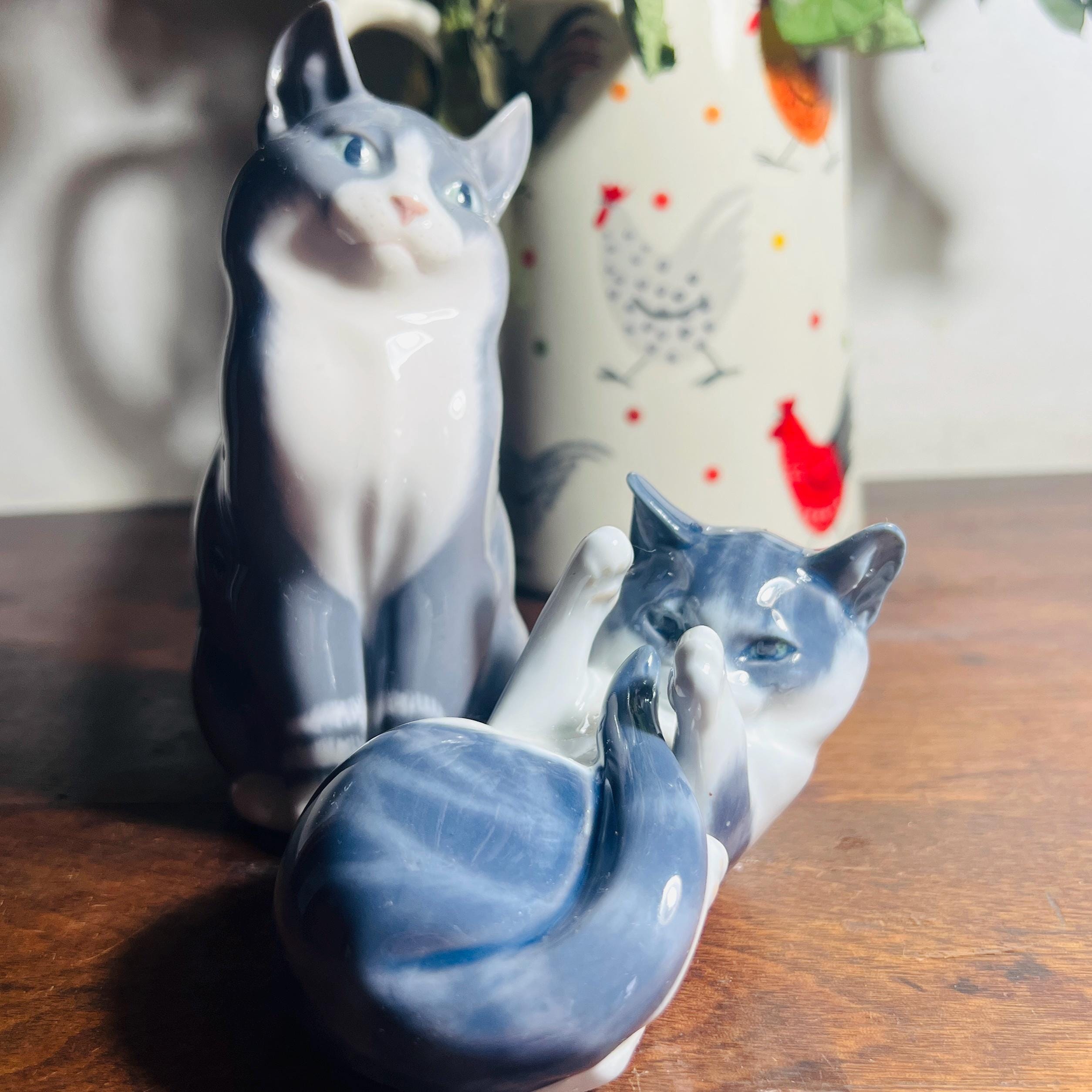 ロイヤルコペンハーゲンの猫 - Etsy 日本