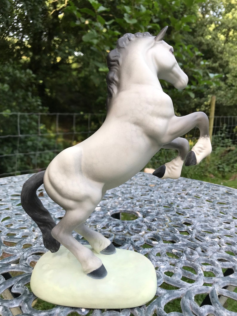 Beswick Rare Matt Grey Welsh Cob Rearingmodel 1014 - Etsy Australia