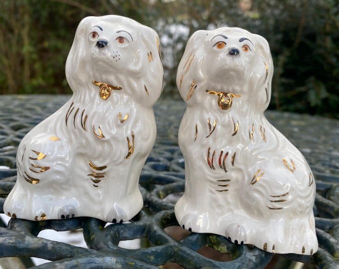 Beswick Old English Dogs (left and Right Facing Pairs )model Nos 1378/7 ...