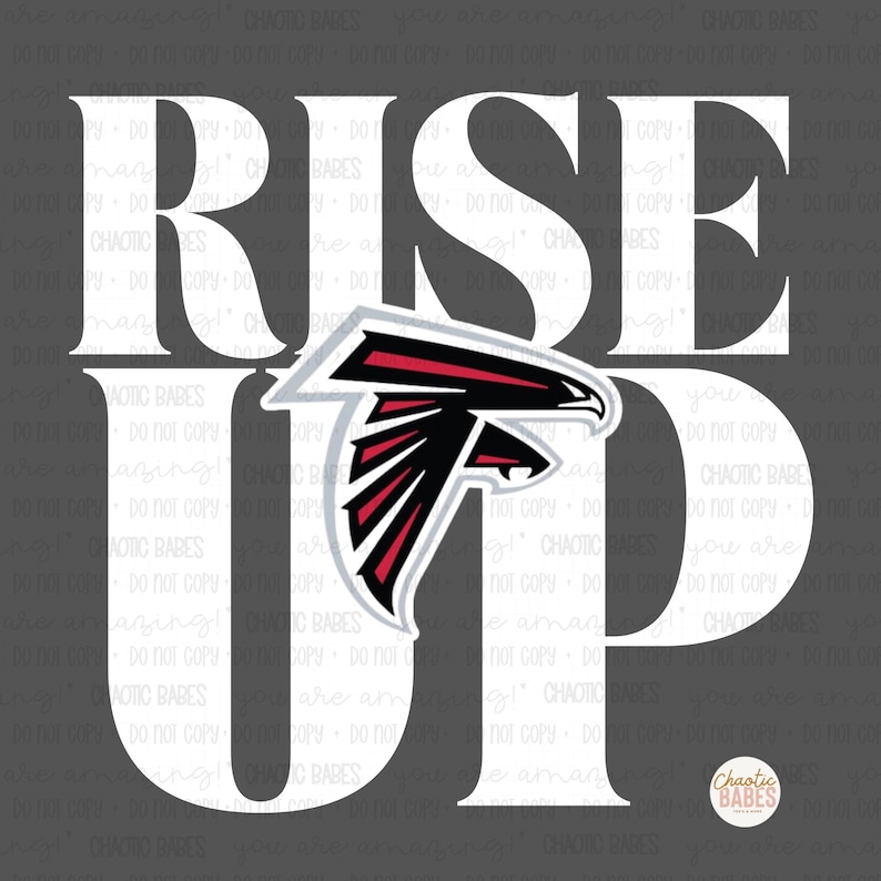 Falcons Letter Falcons | Basketball | Sports | PNG | Rise Up - Etsy