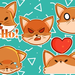 Fox Emotes for Twitch
