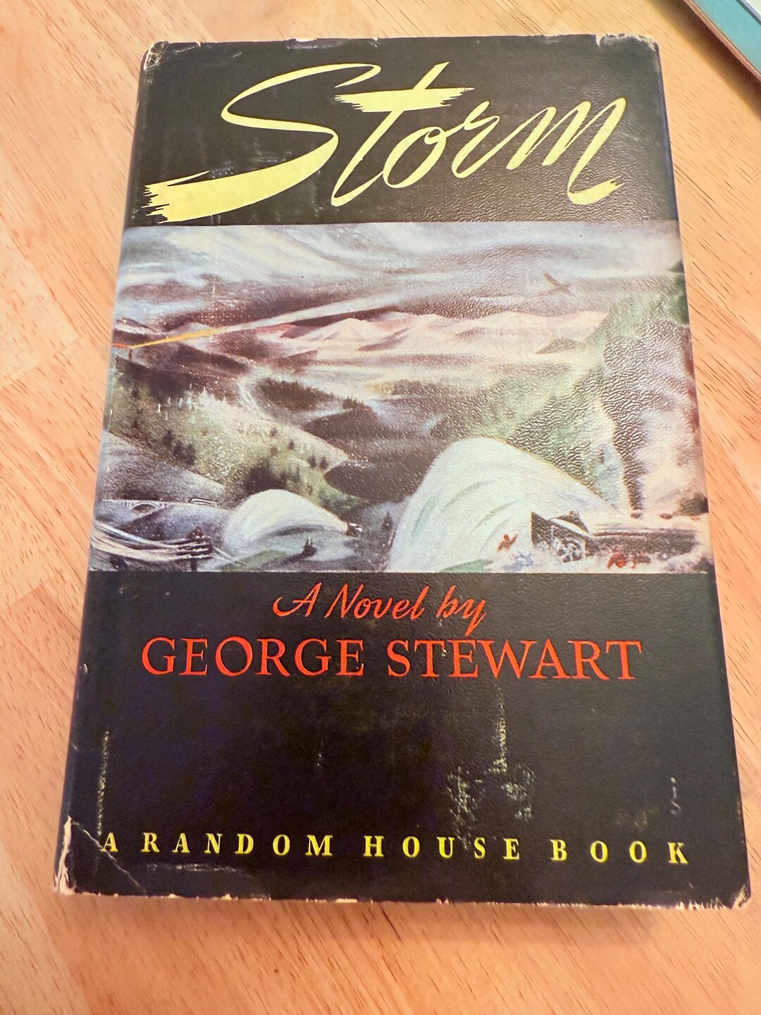 Storm (1941 HC) George Stewart Pacific Weather Disaster Novel Vintage ...