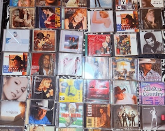Huge Lot Country Music CD’s 78