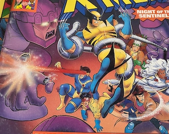 4 Vintage 1990’s X-Men Books