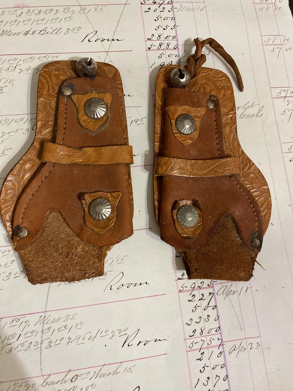 Antique Children’s Leather Gun Hoisters