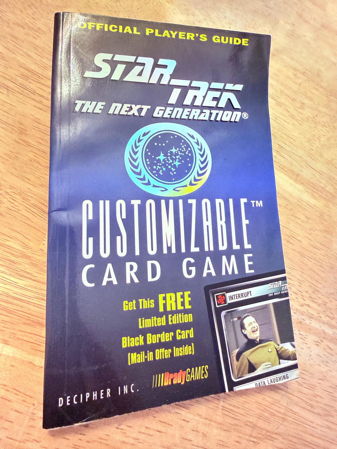 1995 STAR TREK Next Generation Player's Guide Decipher Paperback - Etsy