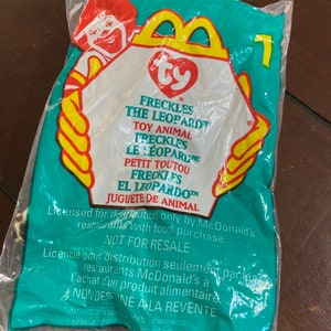 1999 Freckles McDonald’s Beanie Baby