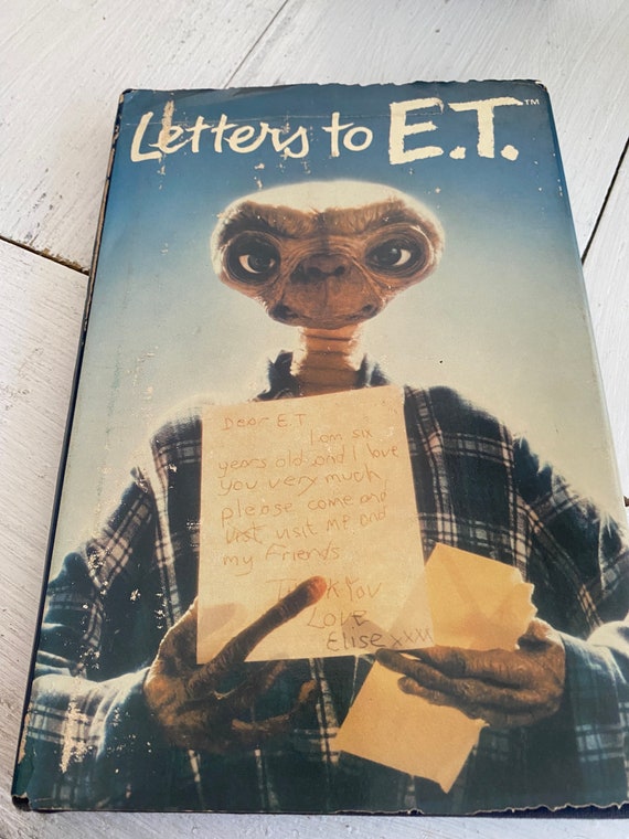 【数々のアワードを受賞】 E.T. to Letters the Spielberg Steven Extra-terrestrial 洋書