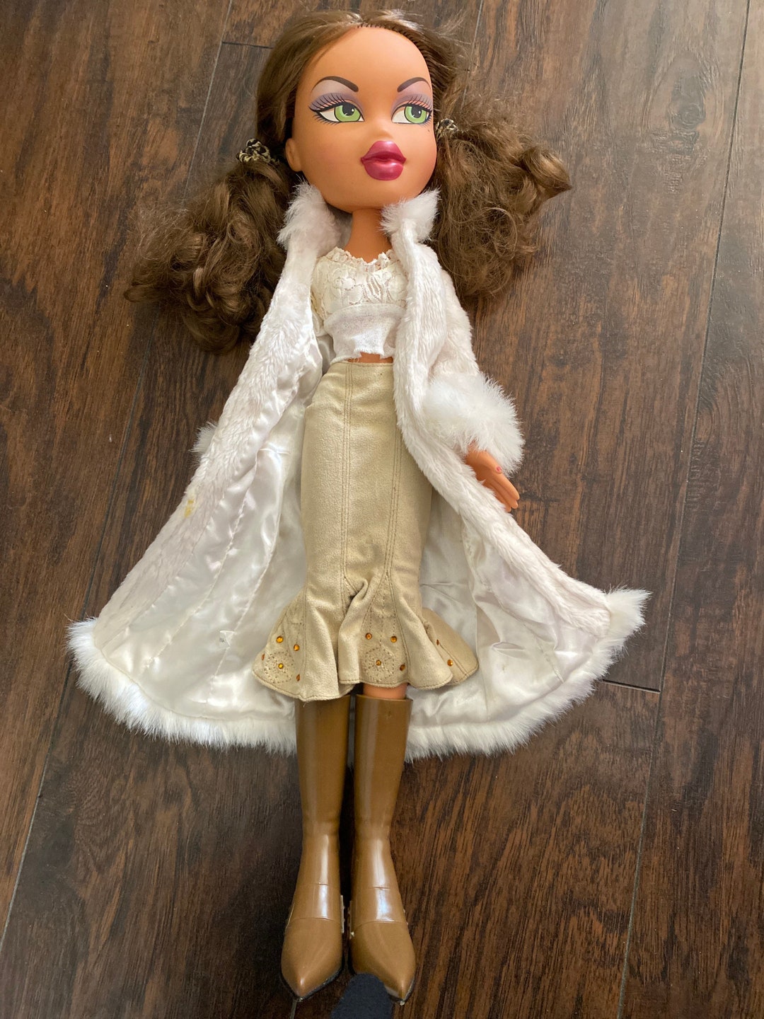 Big Bratz Yasmin Exclusive Collector Doll 2003 W/boots and Coat 24 Tall
