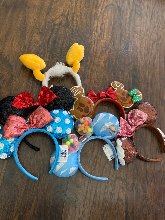 Lot of 6 Walt Disney Ear/headbands - Etsy display picture 3