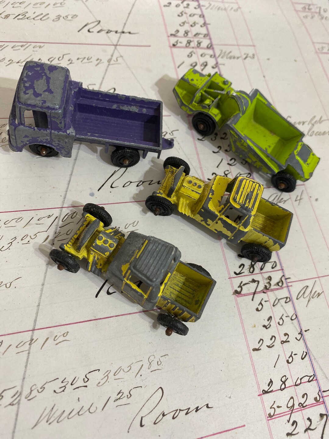 4 Vintage Tootsie Toy Cars - Etsy