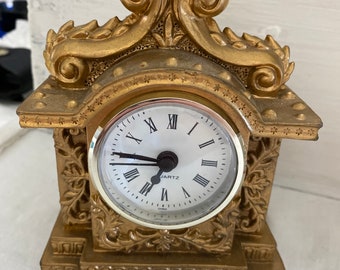 Beautiful Gold Quartz Clock