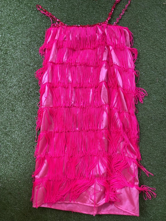 Vintage Flapper Dress Pink - Etsy Vintage Flapper Dress Pink - Etsy