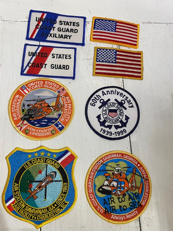 Vintage US Coast Guard Patches