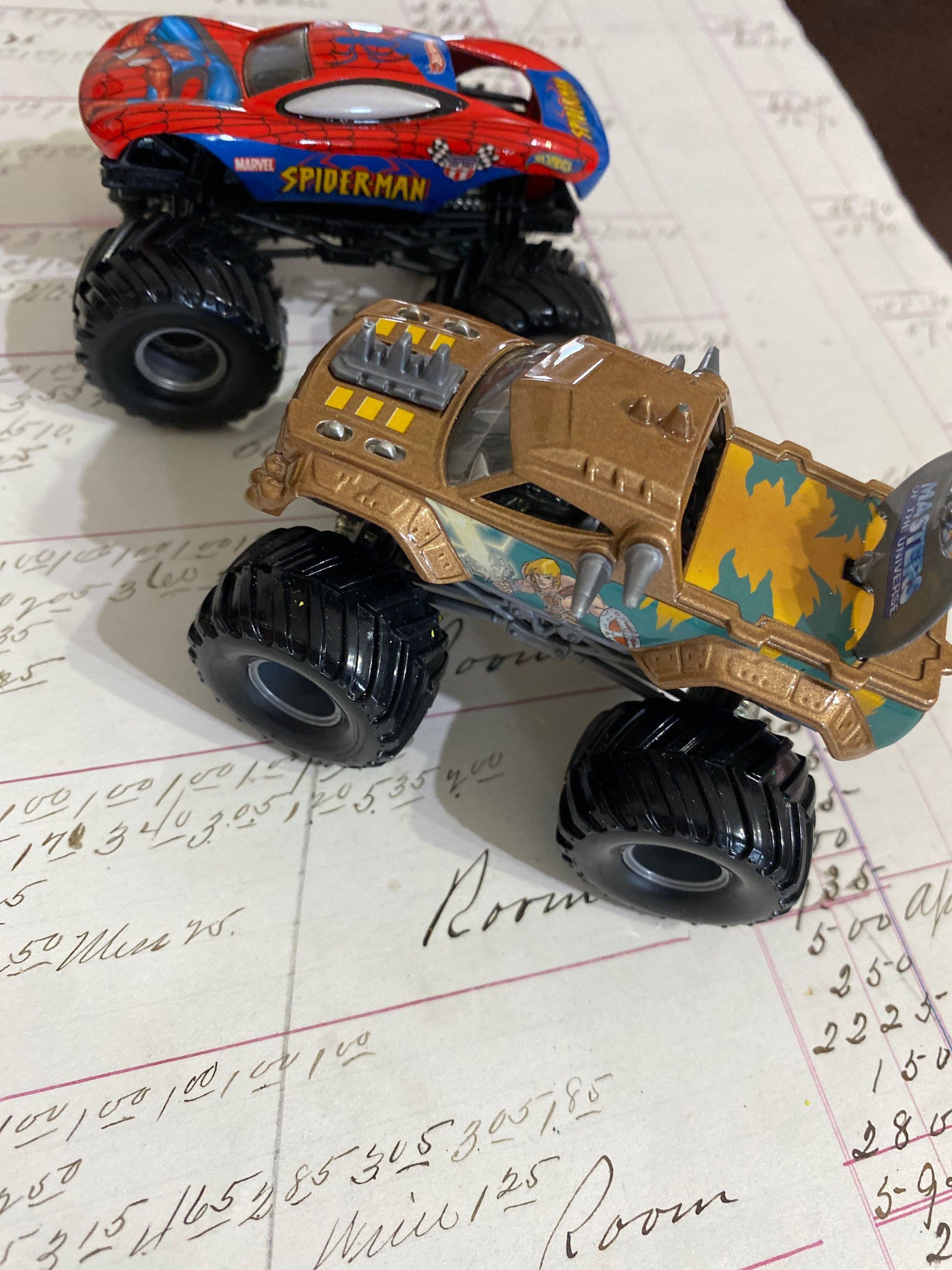 2 Hot Wheels Monster Jam Vehicles