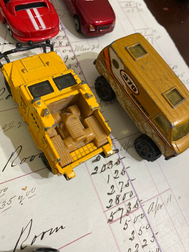 9 Vintage Matchbox Cars Etsy