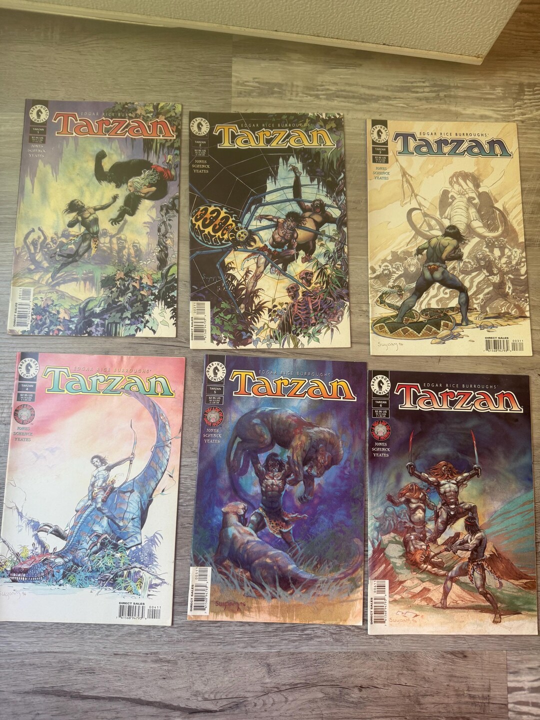 24 Vintage Tarzan Comics 1990’s NM - Etsy