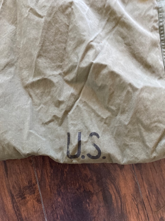 米軍　実物　CASE SLEEPING BAG M−1945 ⑥ 送料無料 USGI M1945 Sleeping Bag Case [Genuine Issue]