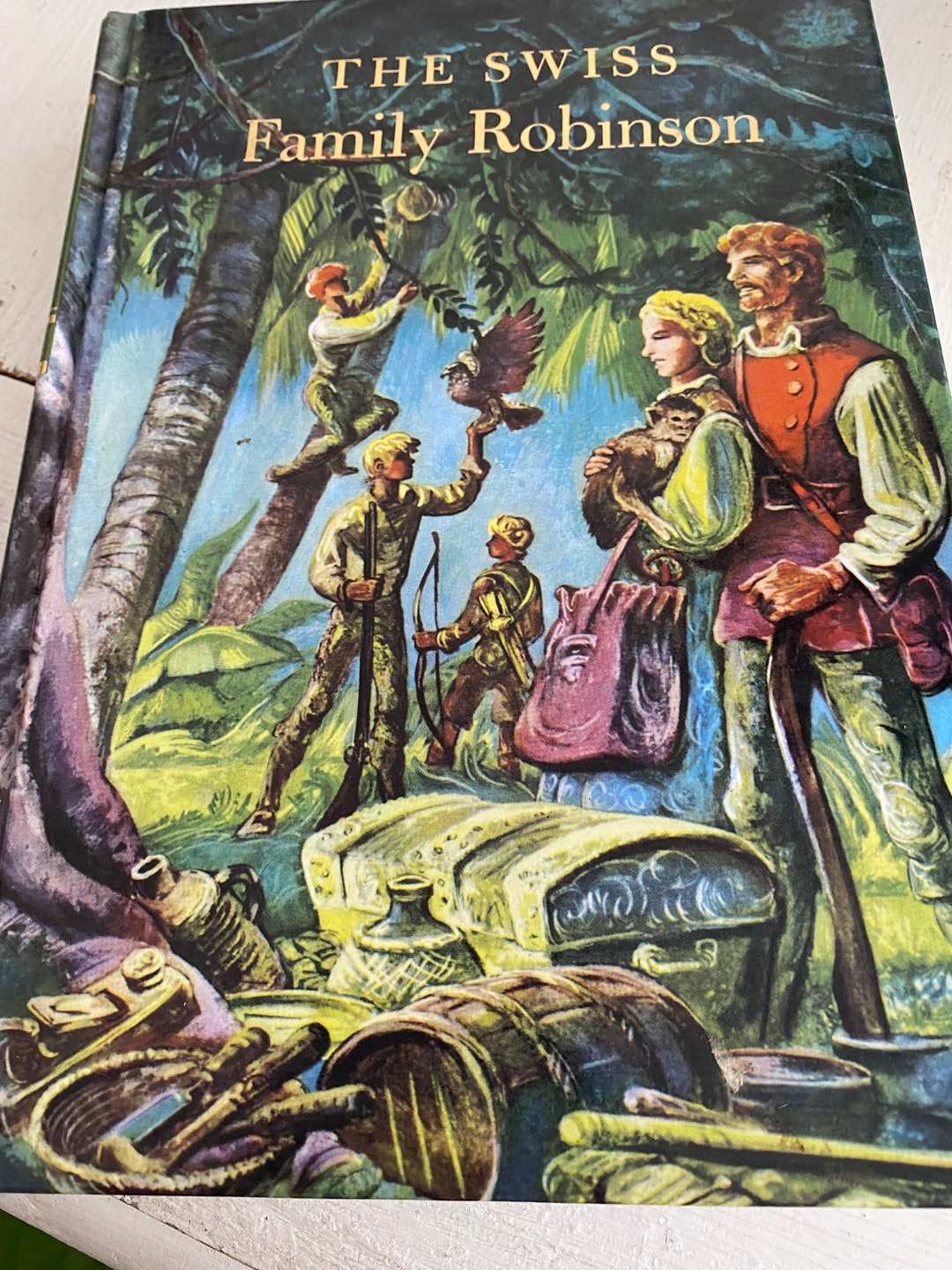 Illustrated Junior Library: the Swiss Family Robinson by Johann David ...