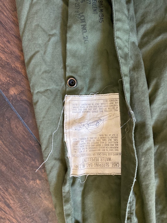US.ARMY SLEEPING BAG M-1945 オーバーオールビンテージ US.ARMY SLEEPING BAG M-1945 オーバーオールビンテージ
