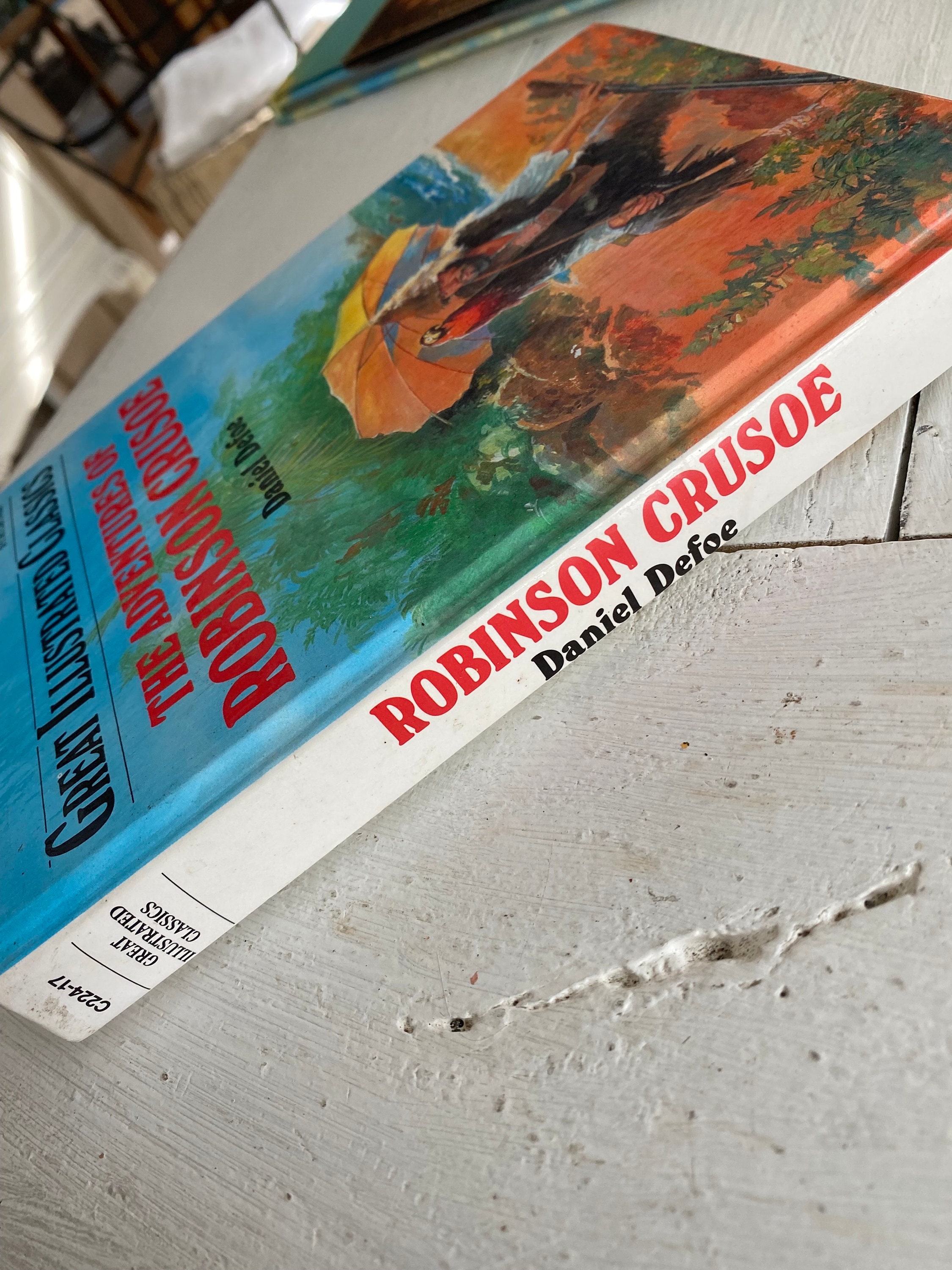 The Adventures of Robinson Crusoe Daniel Defoe Great Illustrated ...