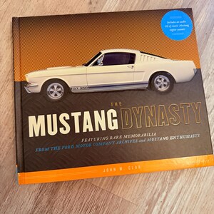 2 Vintage Like New Mustang Car Books 2007 & 2009