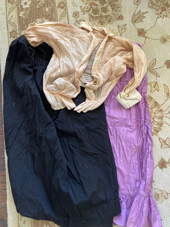 1920’s 2 Petticoats and 2 Shirts