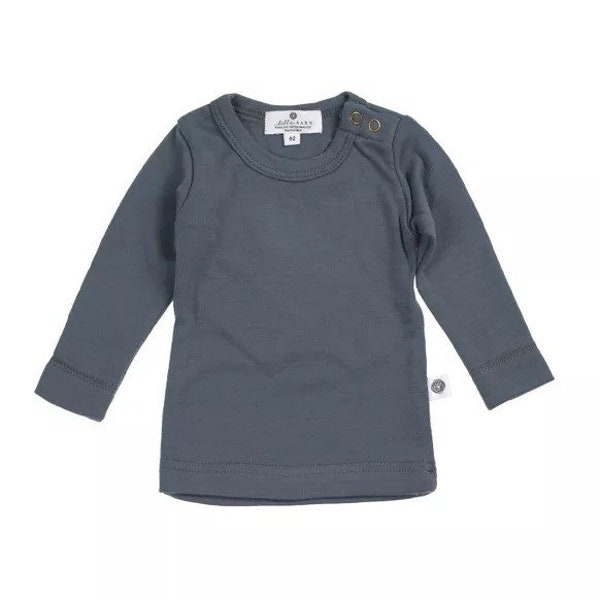 Merinowolle T-Shirt Kind Baby Hemd Pullover Größe 68-128