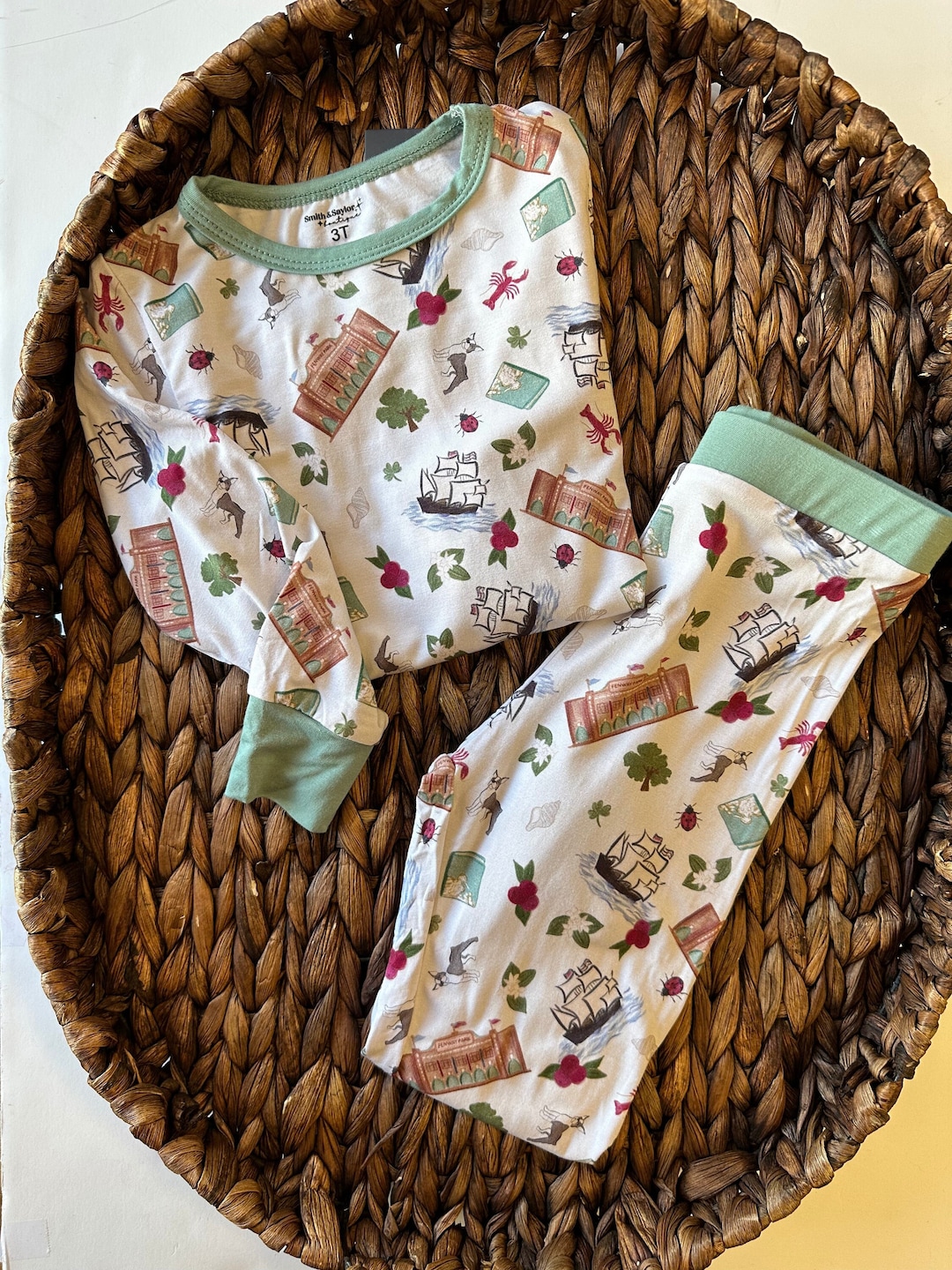 New England Baby Bamboo Pajamas Maine, New Hampshire and Massachusetts