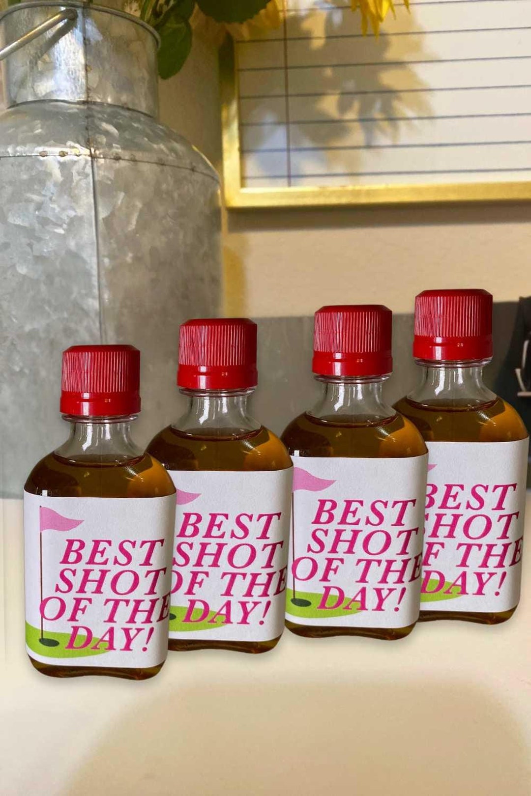 Spent Shot Labels Golf Party Shot Labels,