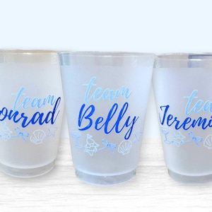 The Summer I Turned Pretty Party Cups: TSITP Watch Party Decor