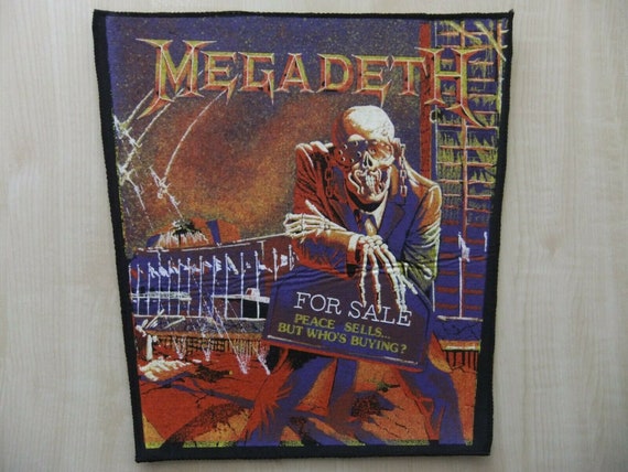 Megadeth Peace Sells... Rückenaufnäher Backpatch