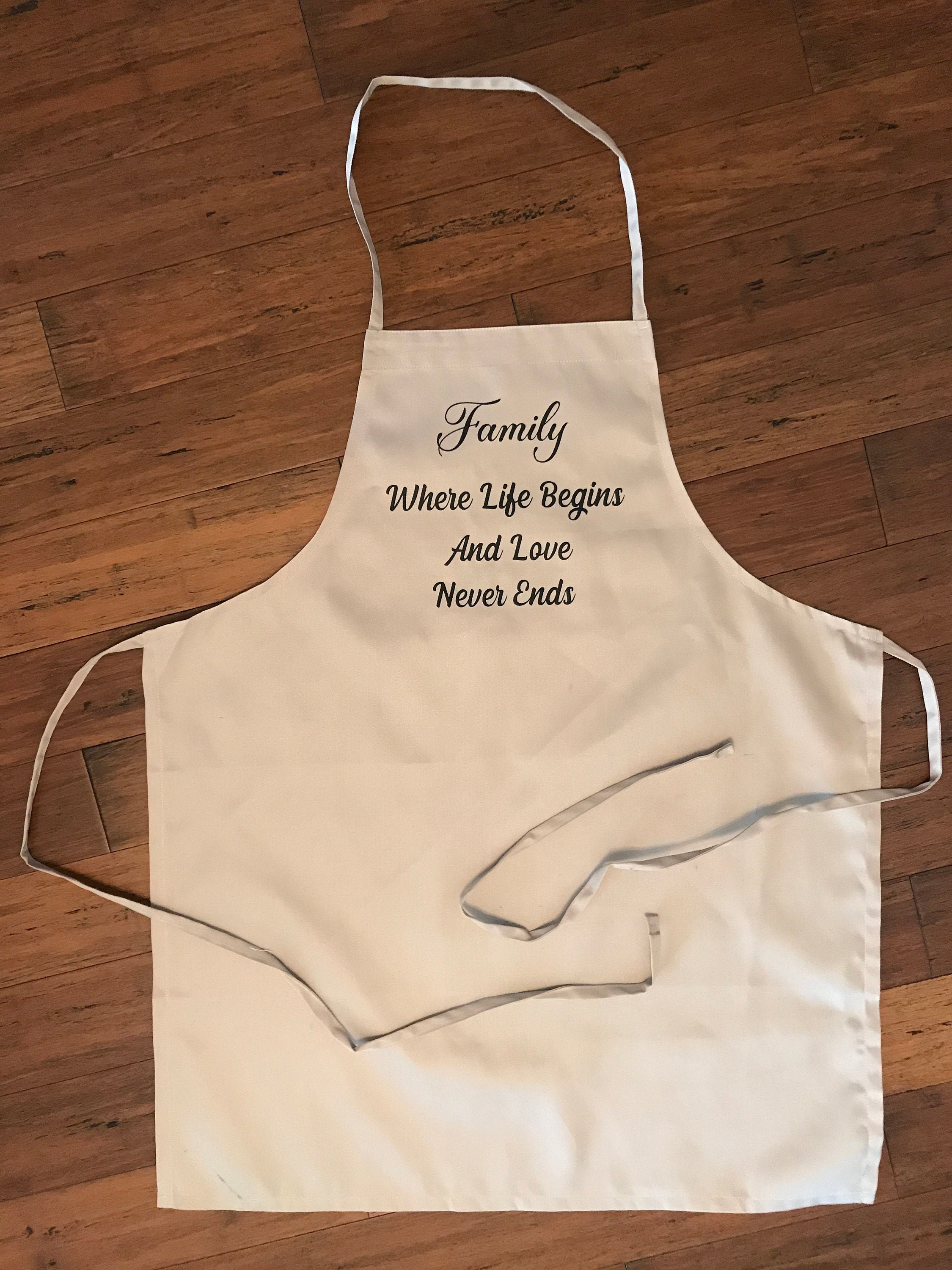 Aprons With Inspirational Sayings Etsy