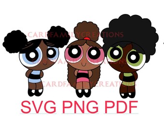 Black Powerpuff Girl Etsy