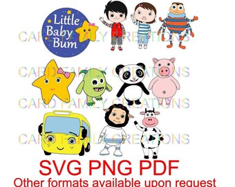 Download Little Baby Bum Svg Etsy