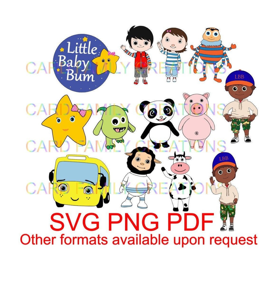Little baby bum SVG, Little baby bum PNG, Little baby bum PDF, Little…