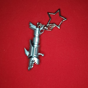 Jinx Rocket Launcher Keychain - 3D Printed Resin- League of Legend
