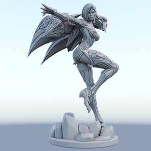 Kaisa from League of Legends- ABS Resin (Sturdier) - Figurine