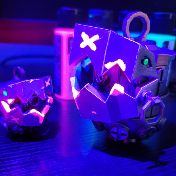 Jinx Grenade from Arcane - League of legends Gifts - 3D Printed - Blacklight