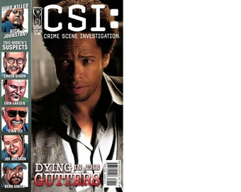 CSI Digital Comics on CD Collection.