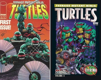 Teenage Mutant Ninja Turtles Digital Comics on DVD Collection.