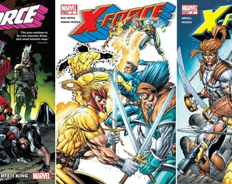 X-Force Digital Comics on DVD Collection.
