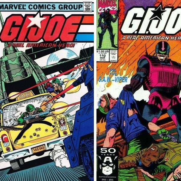 G.I. Joe Digital Comics on DVD Collection. 200+ Issues