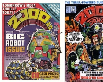 2000 A.D. Digital Comics 7 DVD Collection. 1500+ Issues