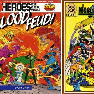 DC Heroes RPG Books on DVD Collection.