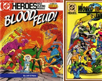 DC Heroes RPG Books on DVD Collection.