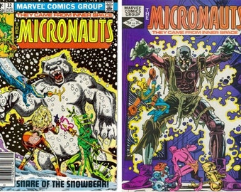 Micronauts Digital Comics on DVD Collection.