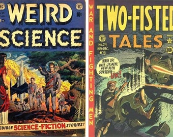 EC Comics Digital Comics on DVD Collection.