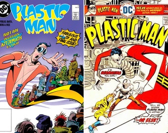 Plastic Man Digital Comics on CD Collection.
